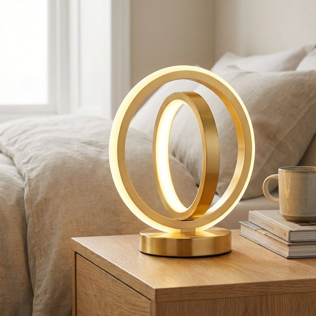 Modern Circular Accent Lamp