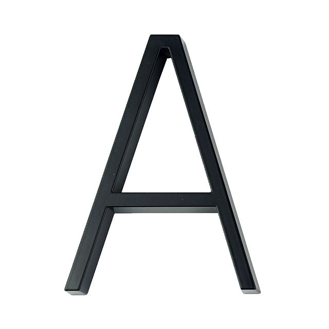 Modern House Number Sign