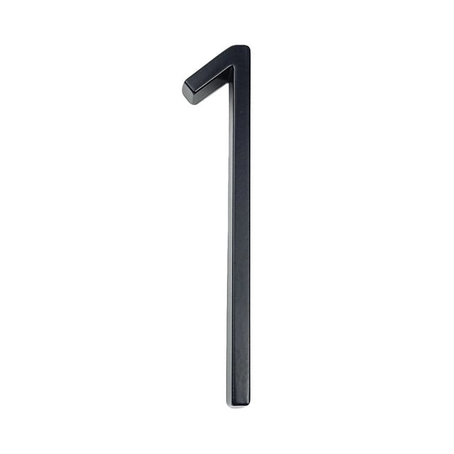 Modern House Number Sign