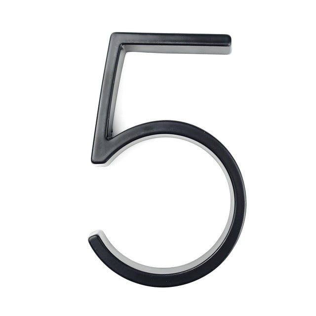 Modern House Number Sign