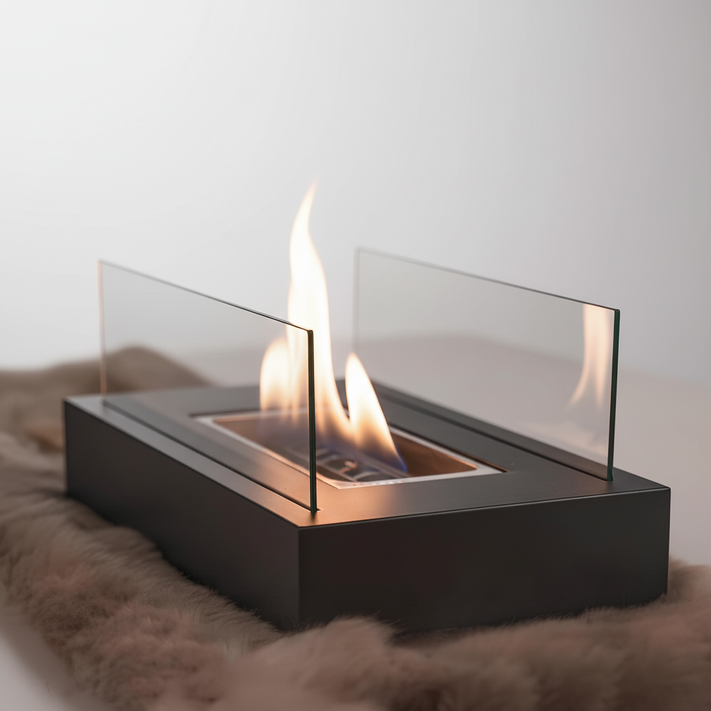 Modern Indoor/Outdoor Fire Feature