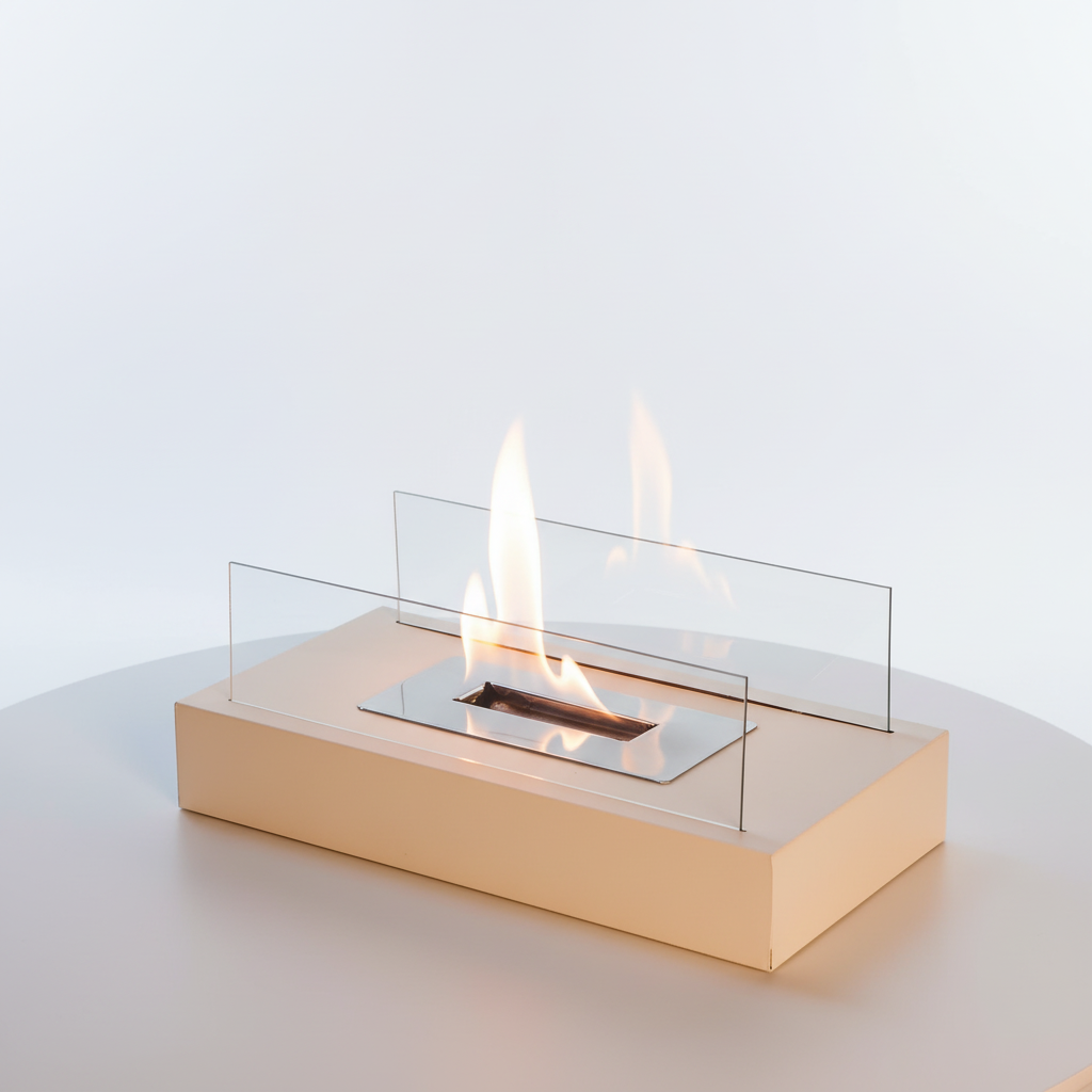 Modern Indoor/Outdoor Fire Feature