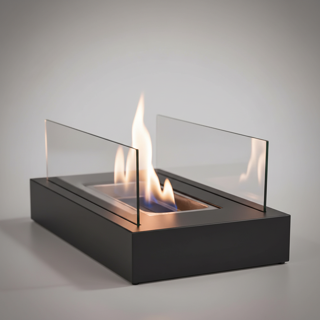 Modern Indoor/Outdoor Fire Feature