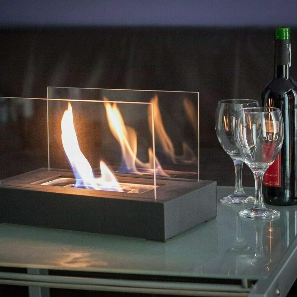 Modern Indoor/Outdoor Fire Feature