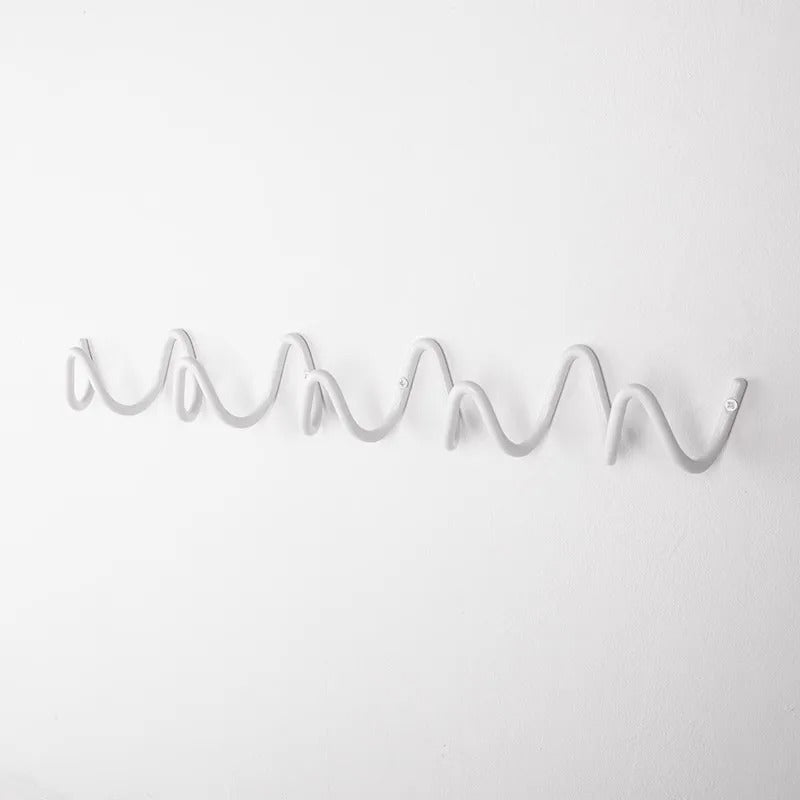 Modern Metal Wall Hook Rack for Entryway