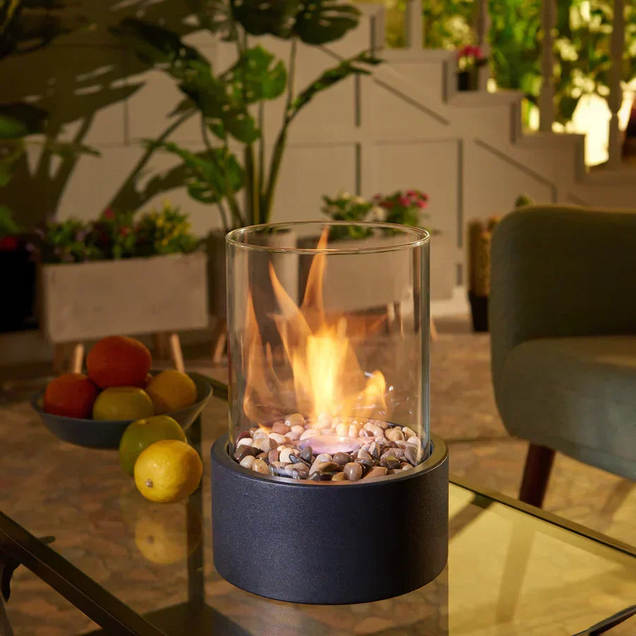 Modern Portable Fireplace - Warm Ambience