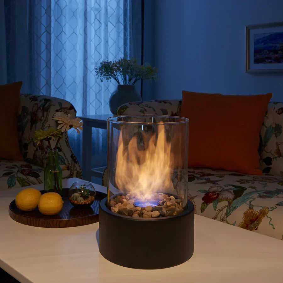 Modern Portable Fireplace - Warm Ambience