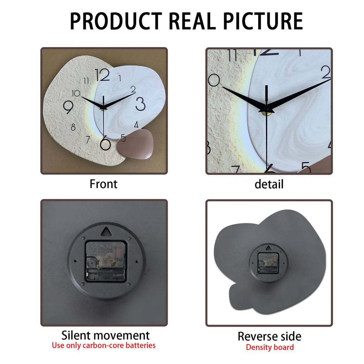 Modern Simple Silent Quartz Wall Clock
