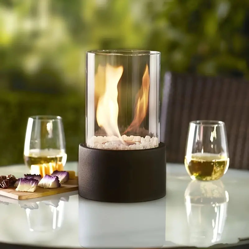 Modern Smokeless Bioethanol Tabletop Fireplace
