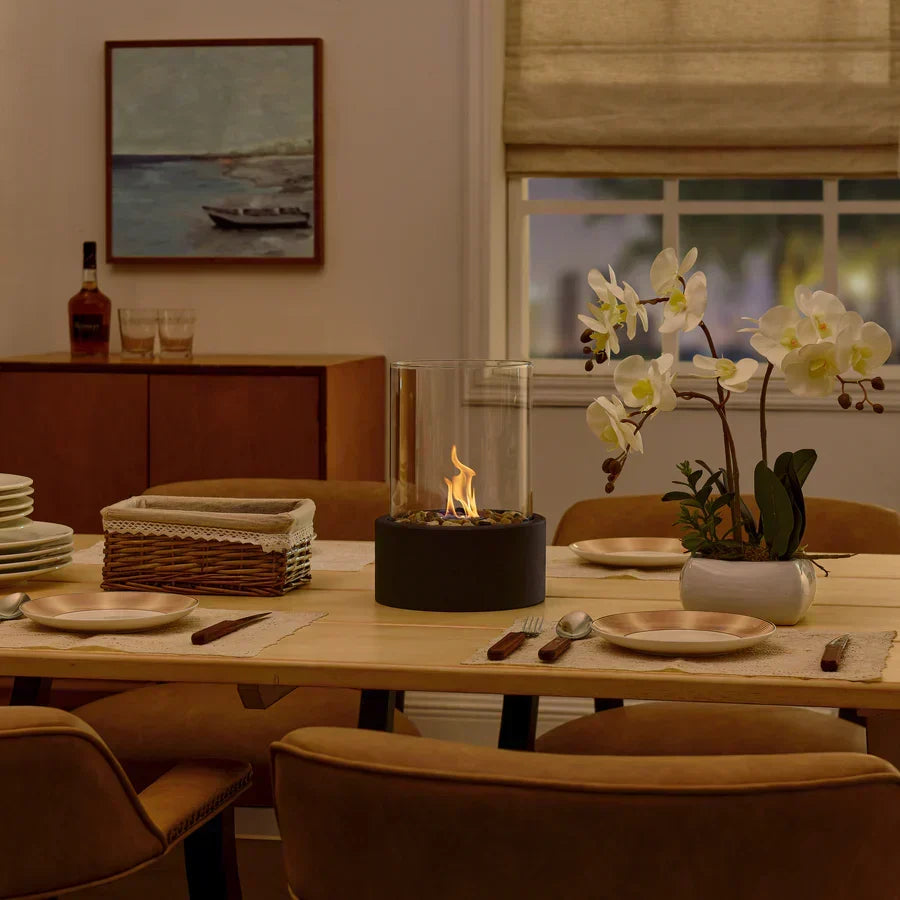 Modern Smokeless Bioethanol Tabletop Fireplace