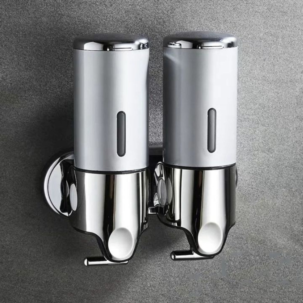 Modern Wall-Mounted Soap Dispenser for Liquid Soap, Lotion or Sanitiser