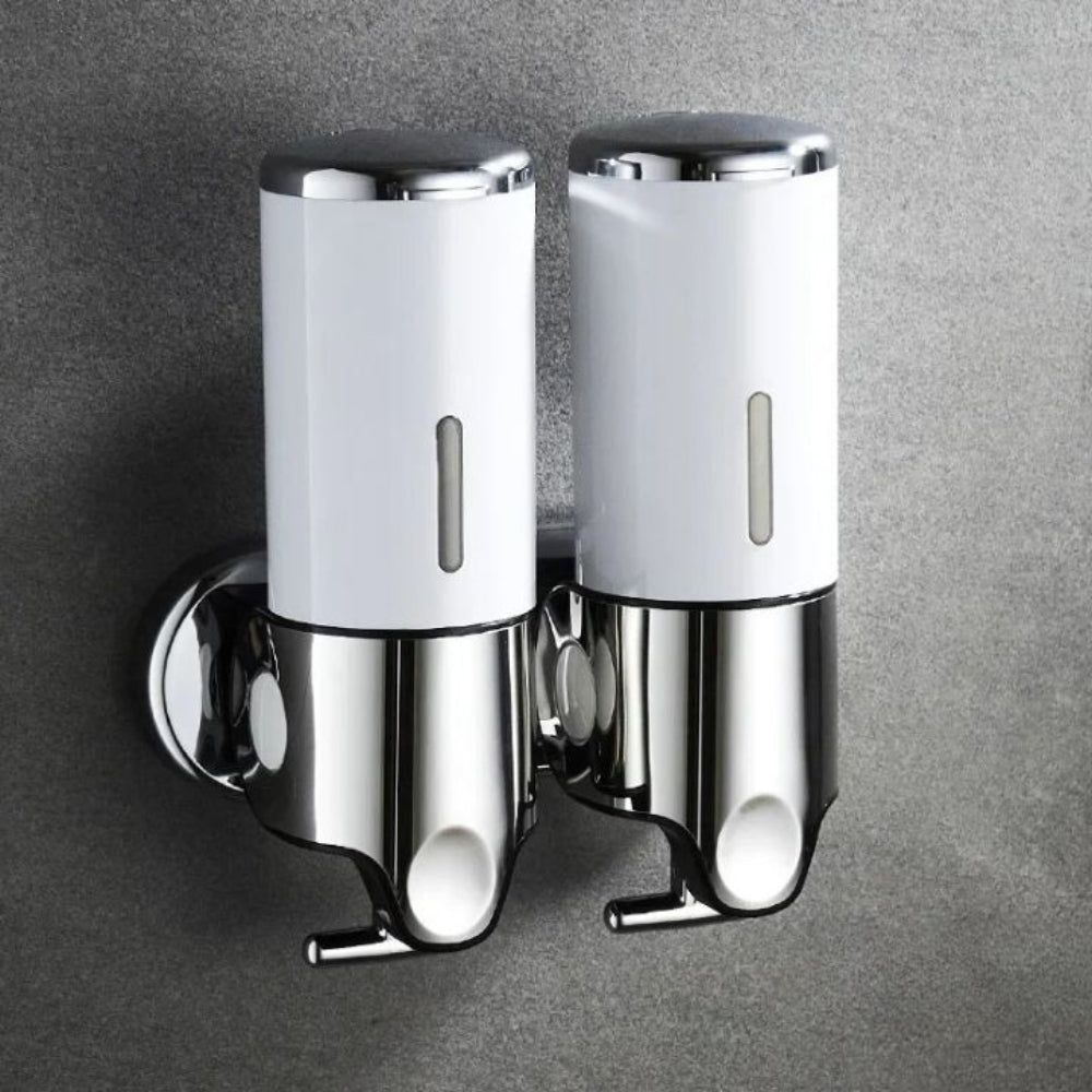 Modern Wall-Mounted Soap Dispenser for Liquid Soap, Lotion or Sanitiser