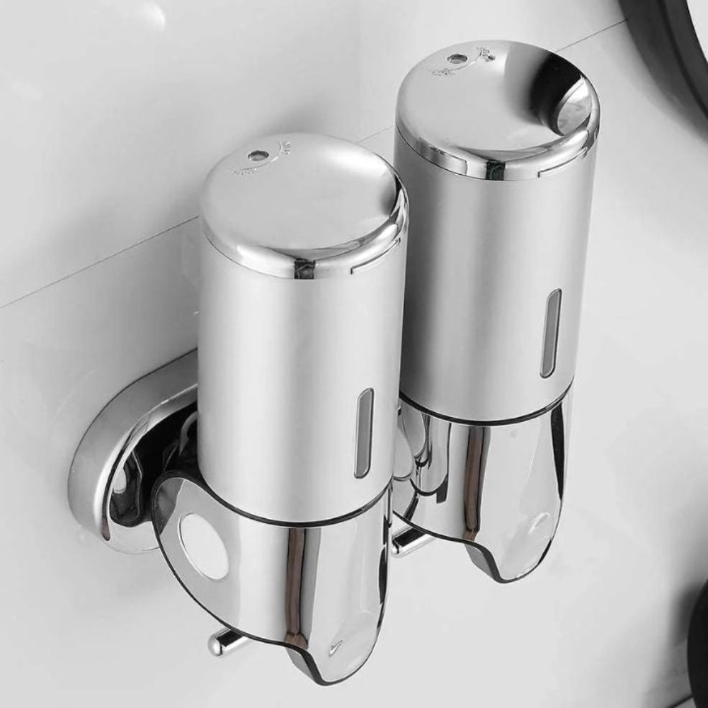 Modern Wall-Mounted Soap Dispenser for Liquid Soap, Lotion or Sanitiser
