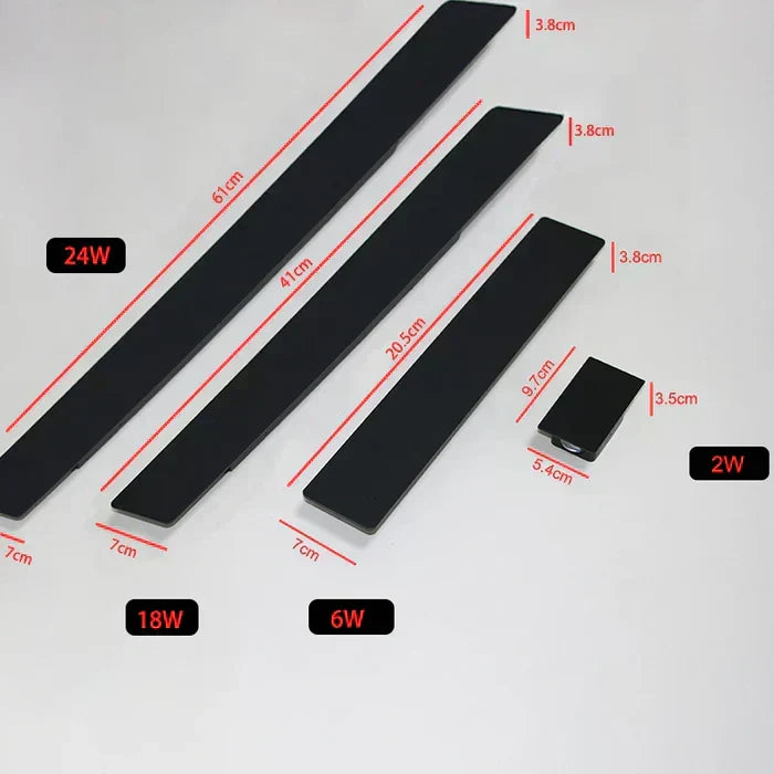 Modern Weatherproof LED Outdoor Wall Light for Garden and Patio