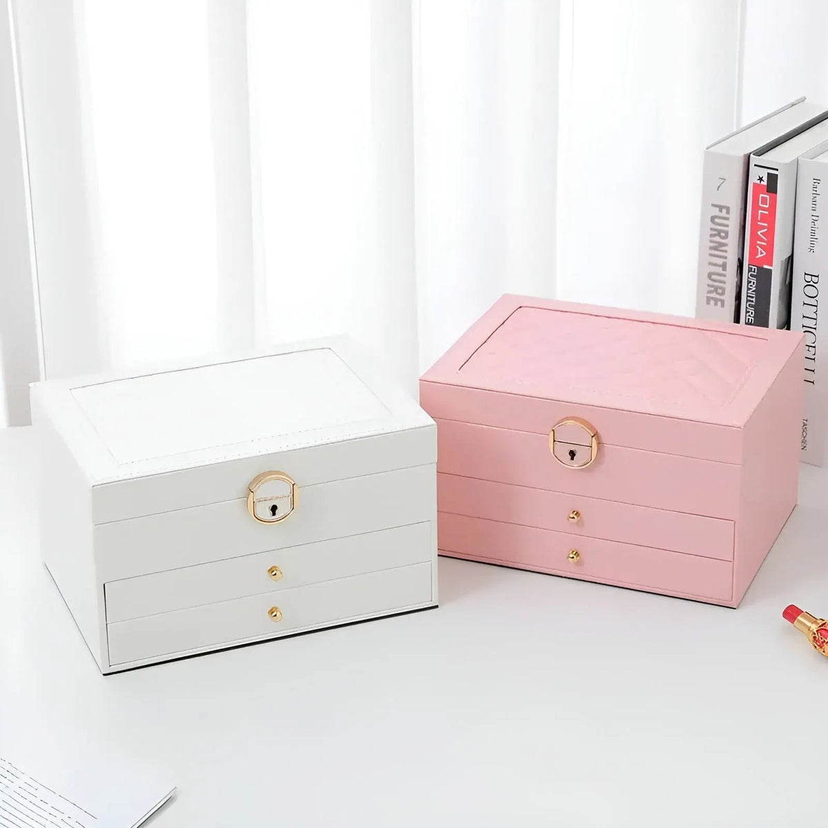 Multi-Layer Jewelry Box for Women