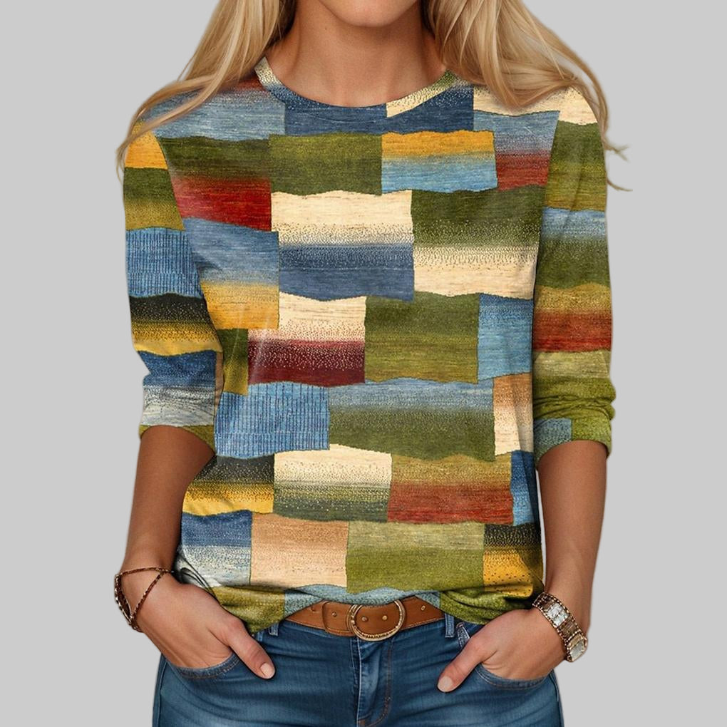 Multicolour Crew Neck T-Shirt