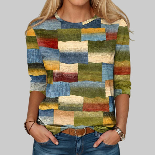 Multicolour Crew Neck T-Shirt