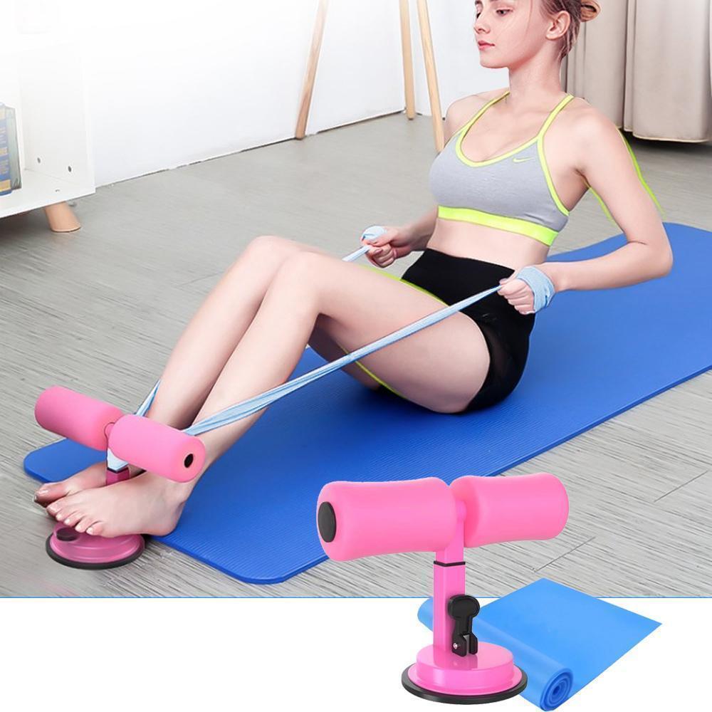 Multifunctional Adjustable Sit-Up Bar for Home Workouts