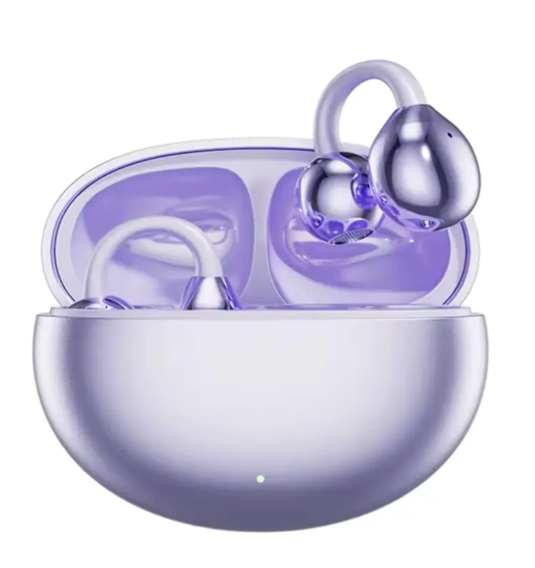 Multifunctional Comfortable Clip-On Earphones with Clear Sound