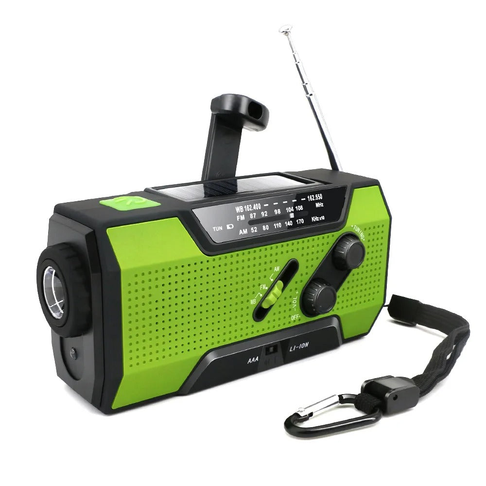 Multifunctional Emergency Radio with 4000mAh Battery