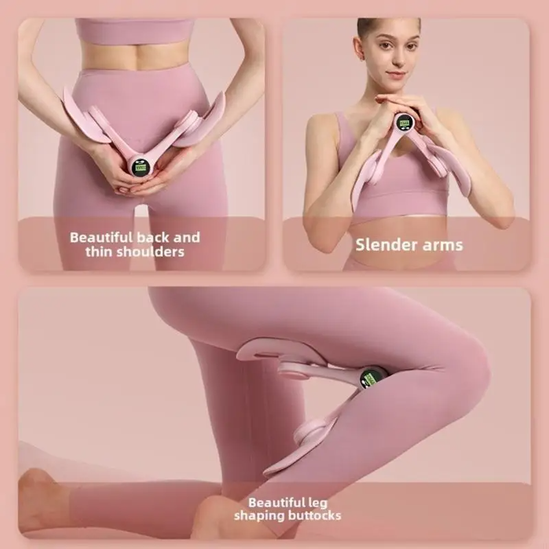 Multifunctional Leg Trainer Clip with Smart Counter Display