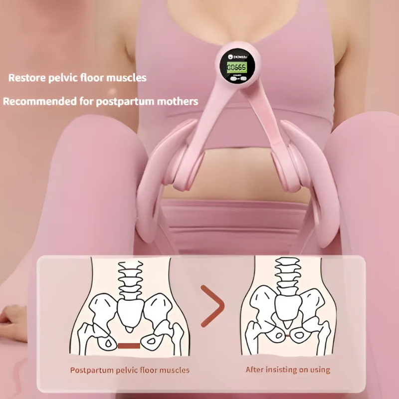 Multifunctional Leg Trainer Clip with Smart Counter Display