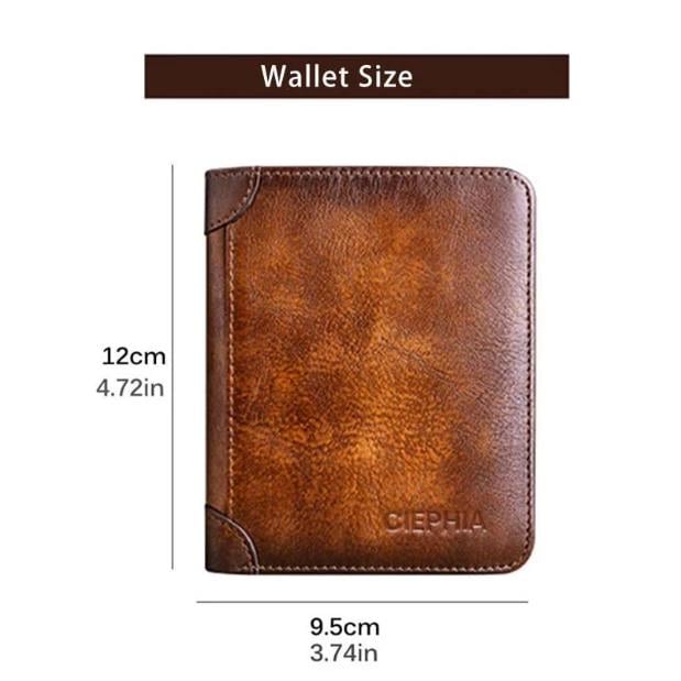 Multifunctional RFID-Blocking Wallet
