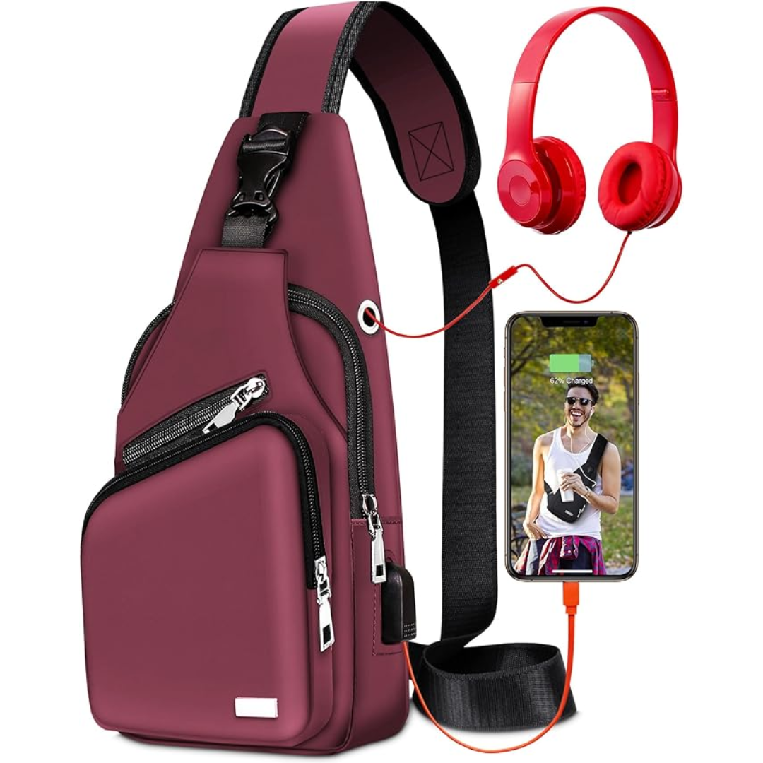 Multifunctional Waterproof Sling Bag