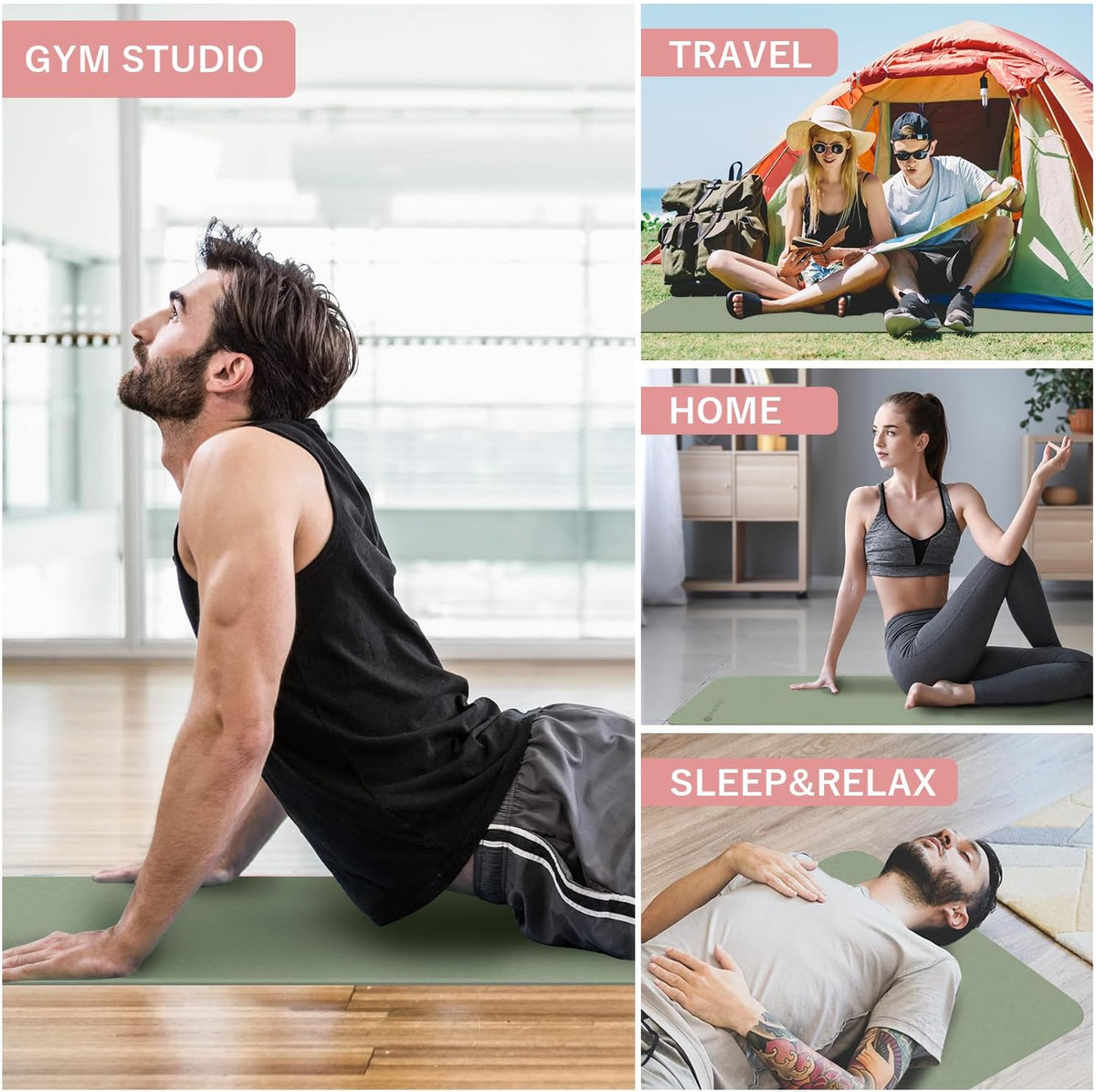 Multipurpose Foldable Yoga Mat
