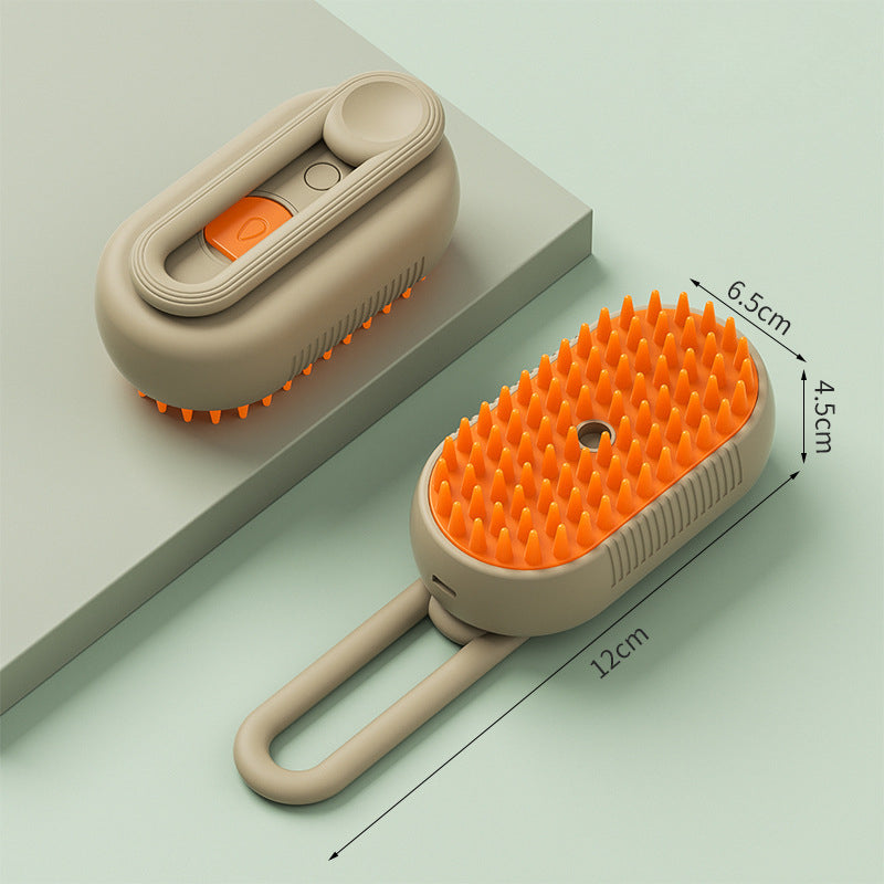 Nano Mist Pet Brush for Hair Removal and Massage