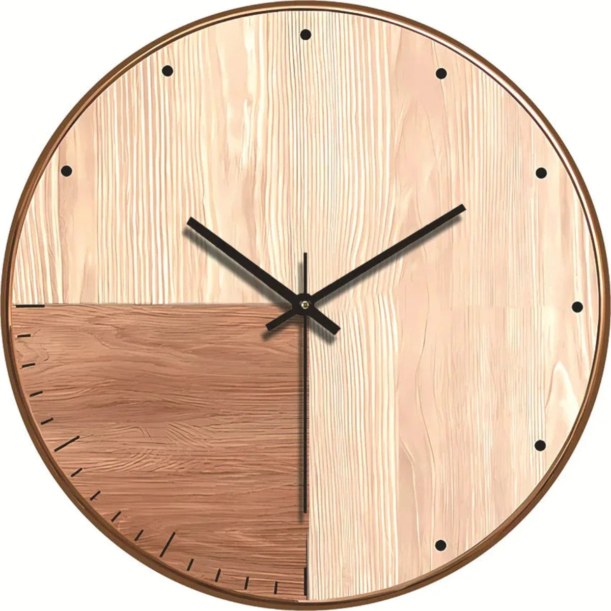 Nature-Inspired Clock, Ideal for Any Interior