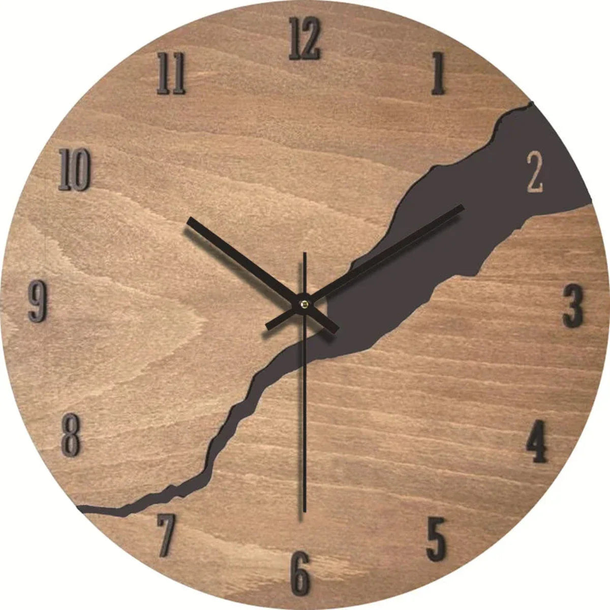 Nature-Inspired Clock, Ideal for Any Interior