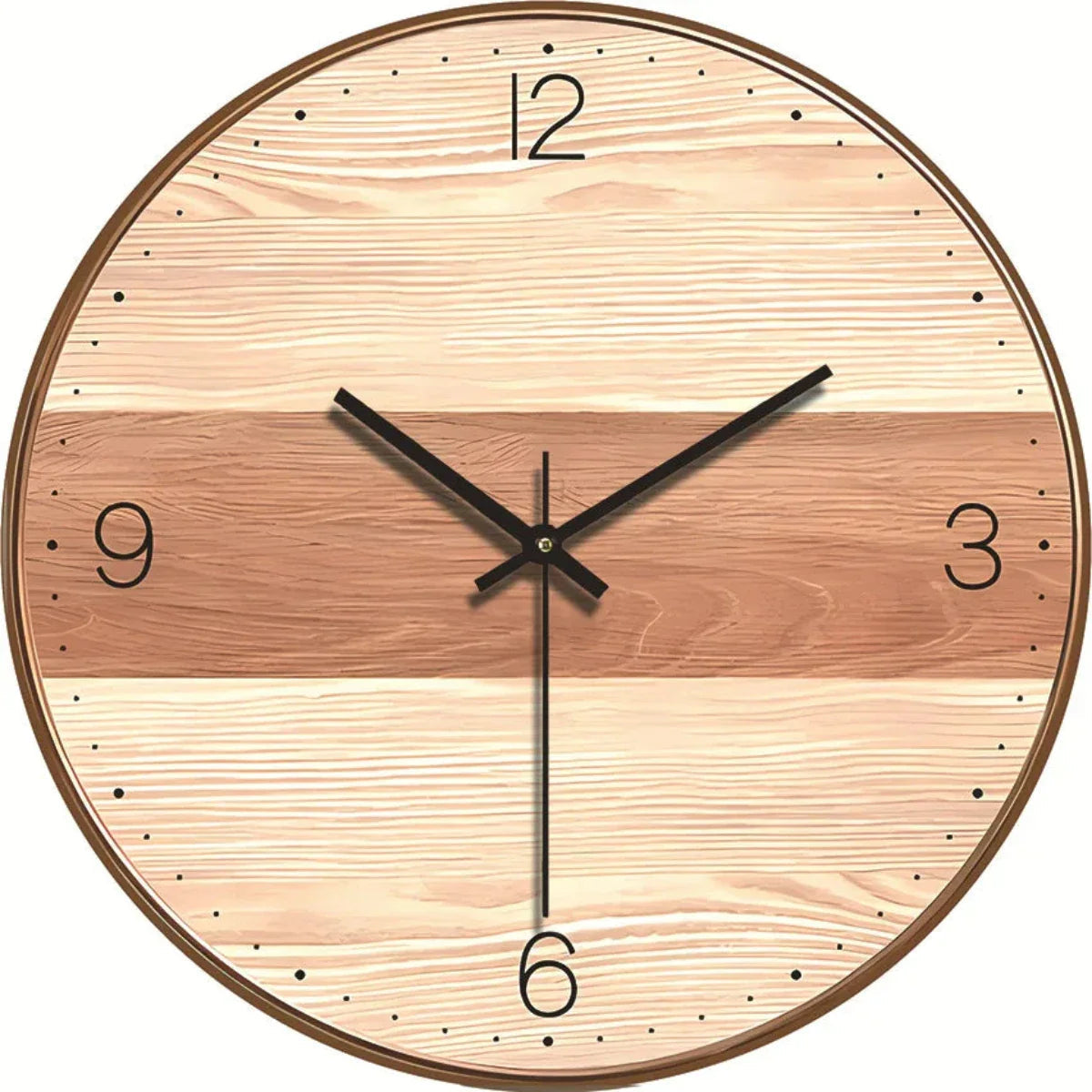 Nature-Inspired Clock, Ideal for Any Interior