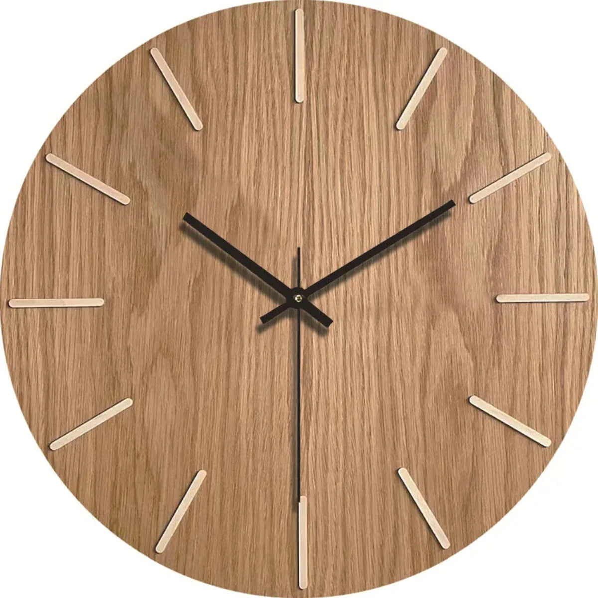 Nature-Inspired Wall Clock for Any Interior