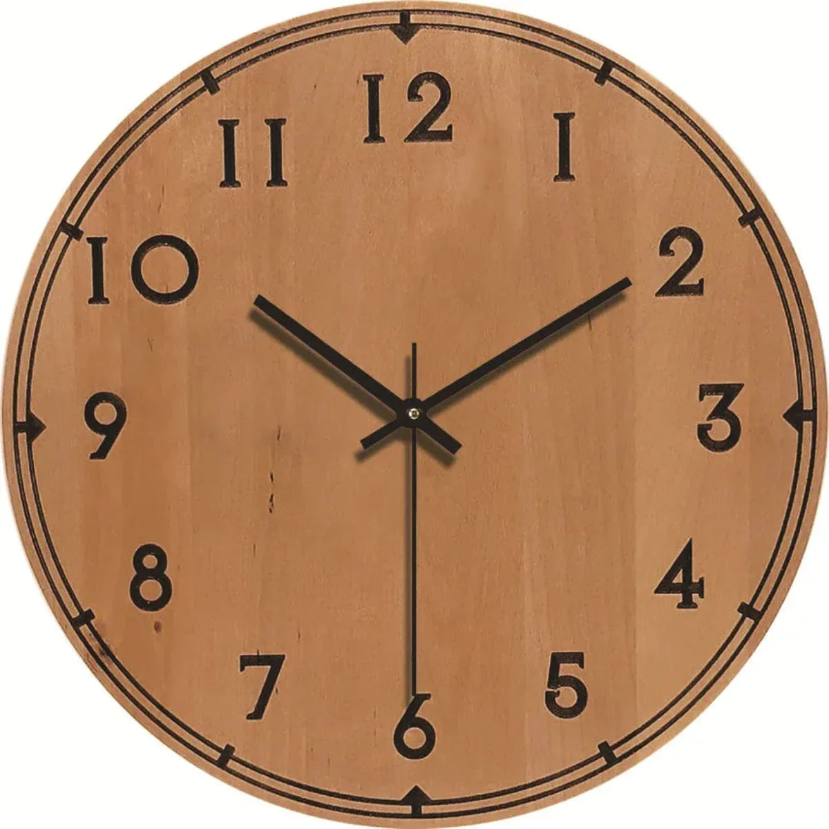 Nature-Inspired Wall Clock for Any Interior