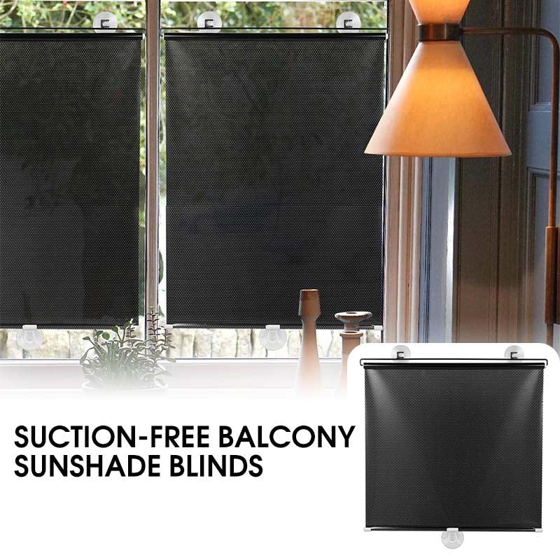 No-Drill Sun Shade with Suction Cups