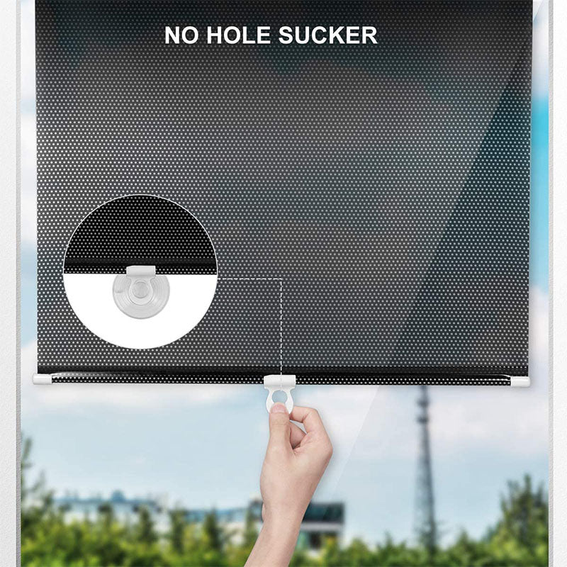 No-Drill Sun Shade with Suction Cups