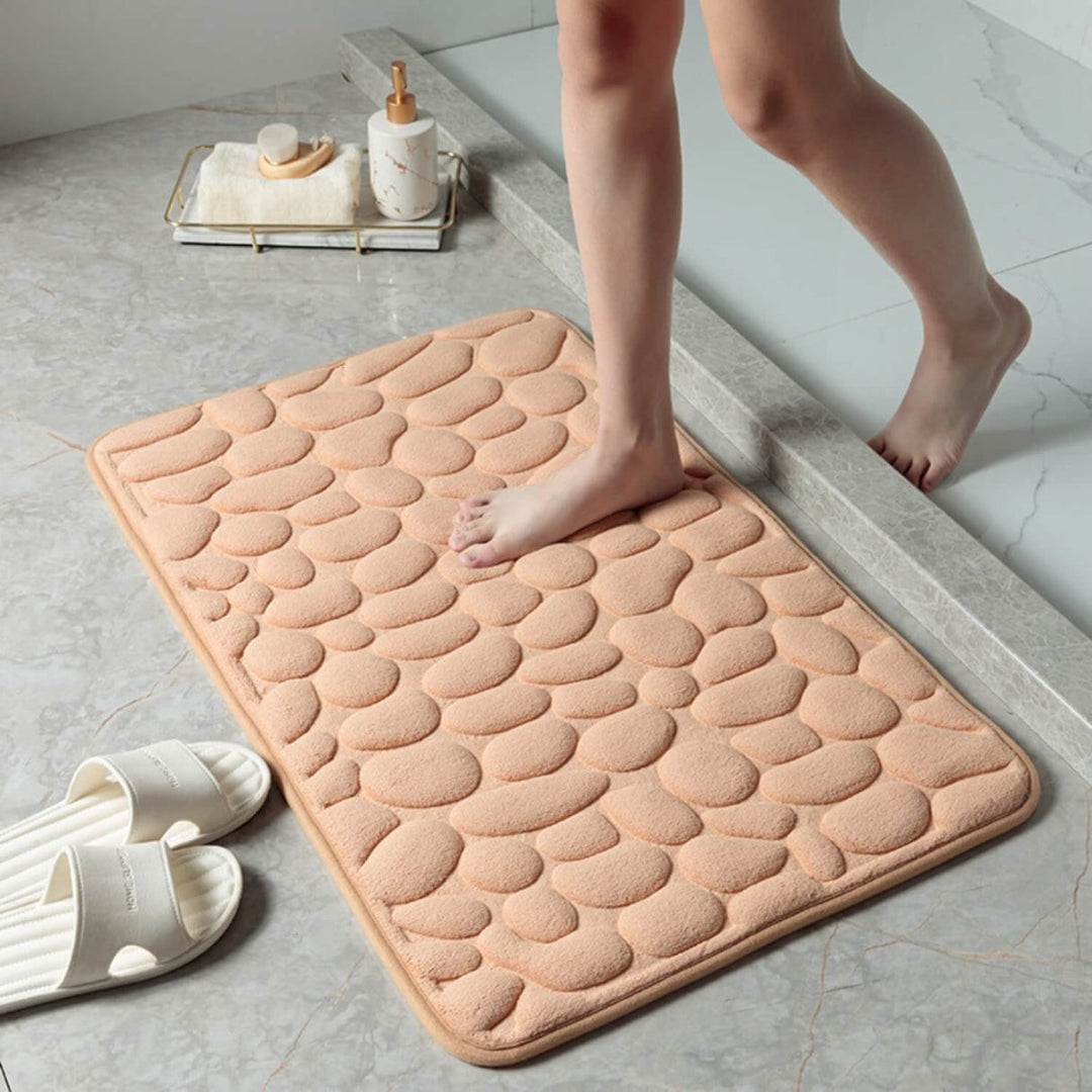 Non-Slip Bath Mat - Soft Quick-Drying Bathroom Mat