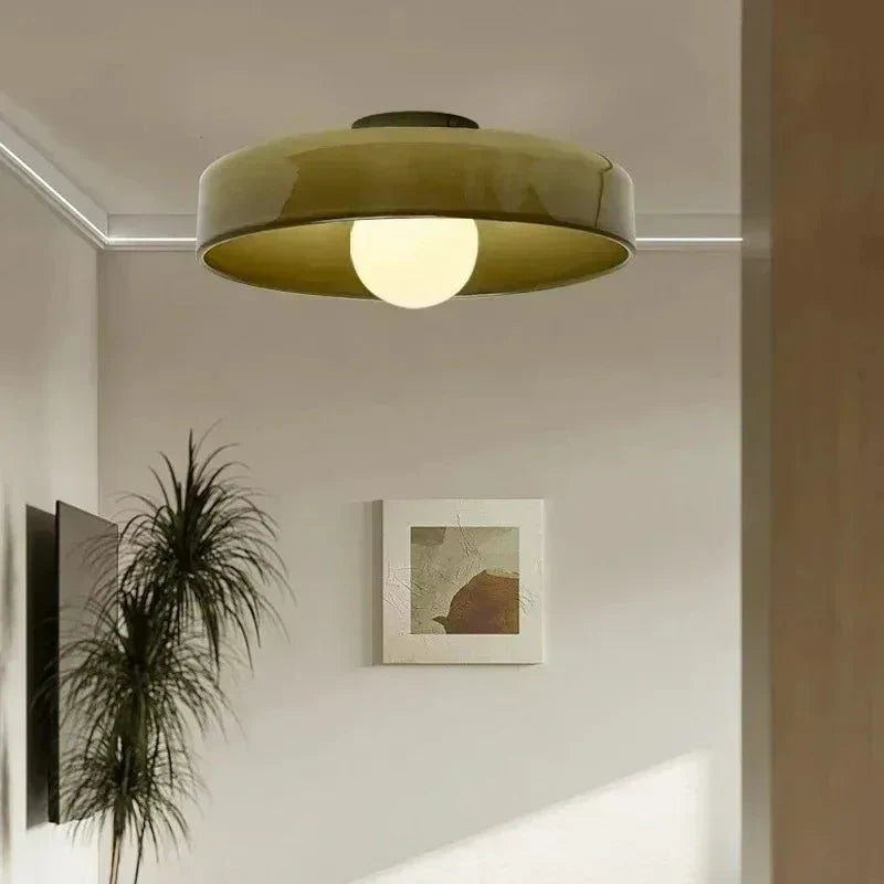 Nordic Glass Ceiling Light – Elegant Design