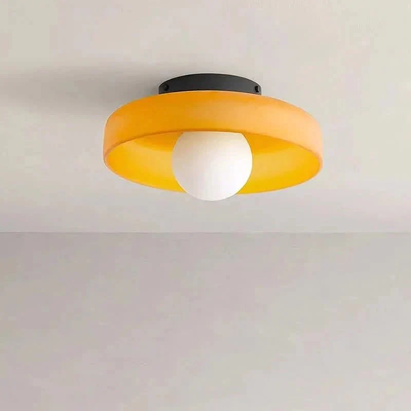Nordic Glass Ceiling Light – Elegant Design
