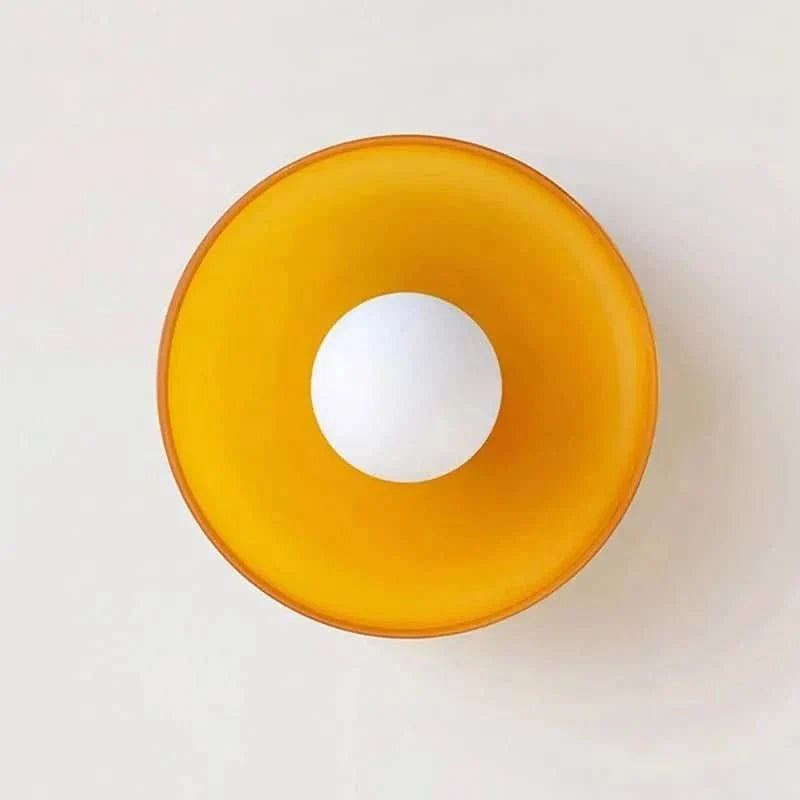 Nordic Glass Ceiling Light – Elegant Design