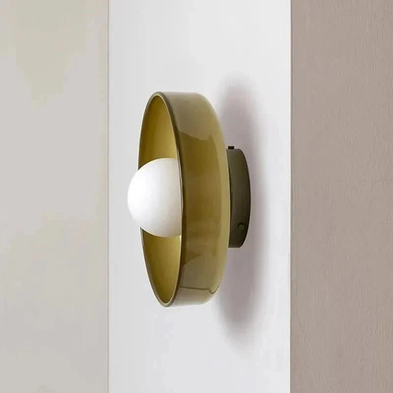 Nordic Glass Ceiling Light – Elegant Design