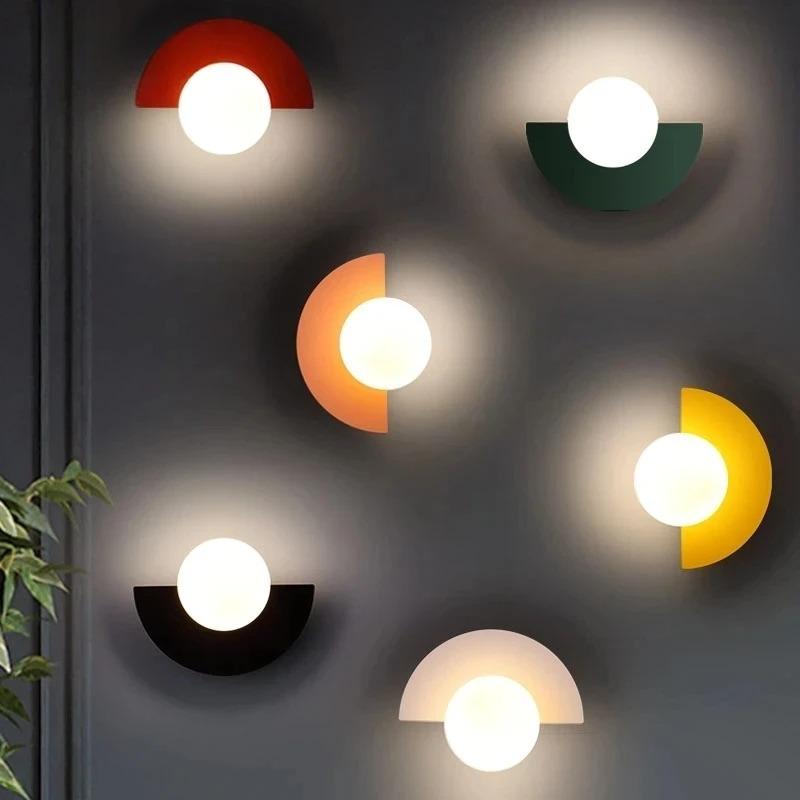 Nordic Semi-Circle Wall Sconce - Modern Lighting