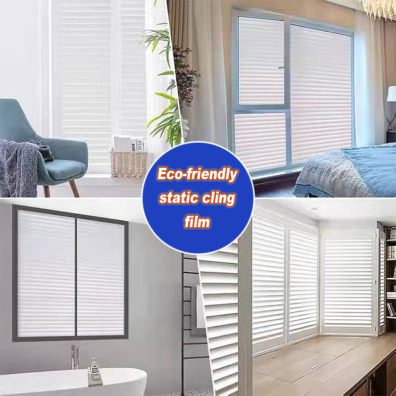 One-Way Faux Blinds Privacy Window Film