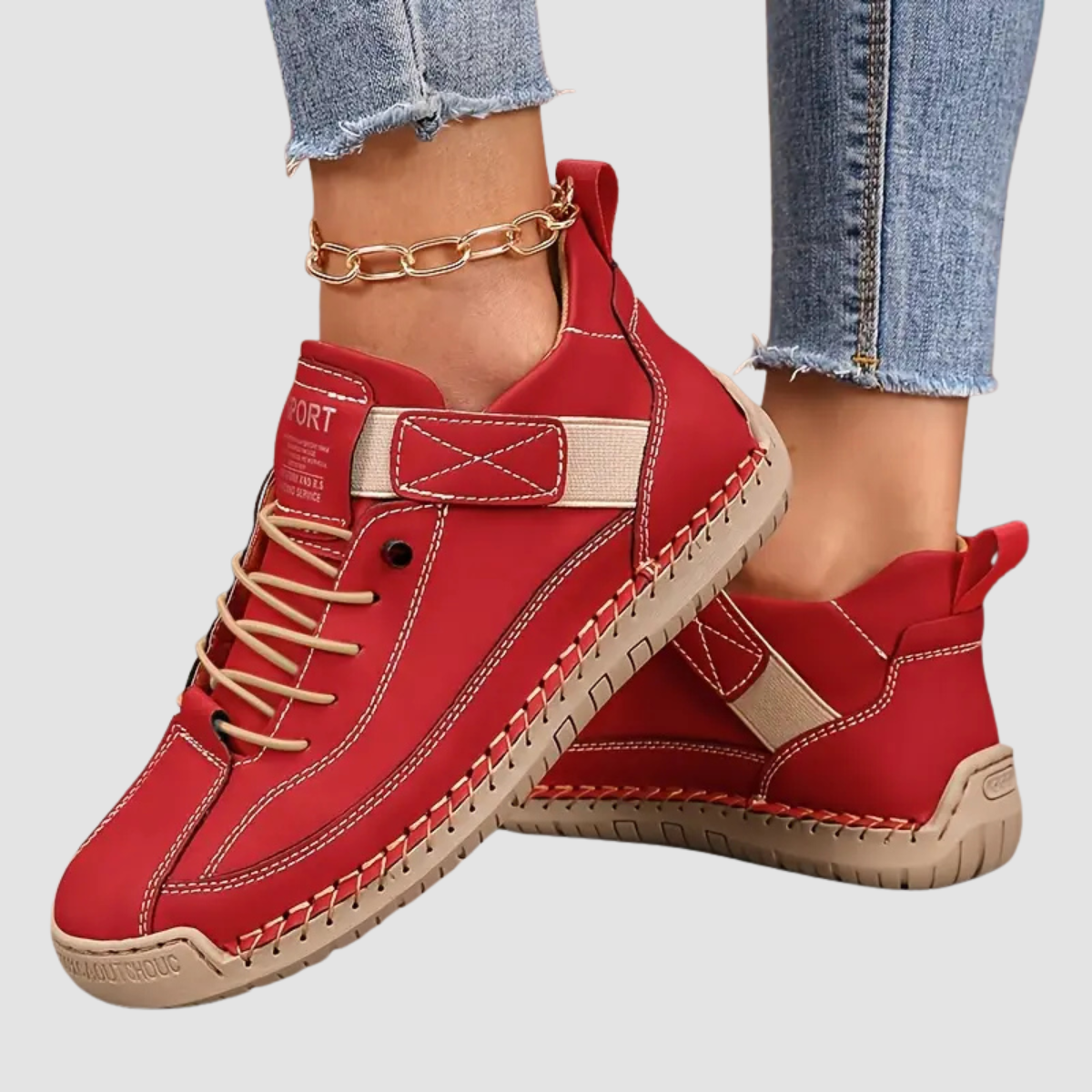 Orthopedic Lace-Up Sneakers