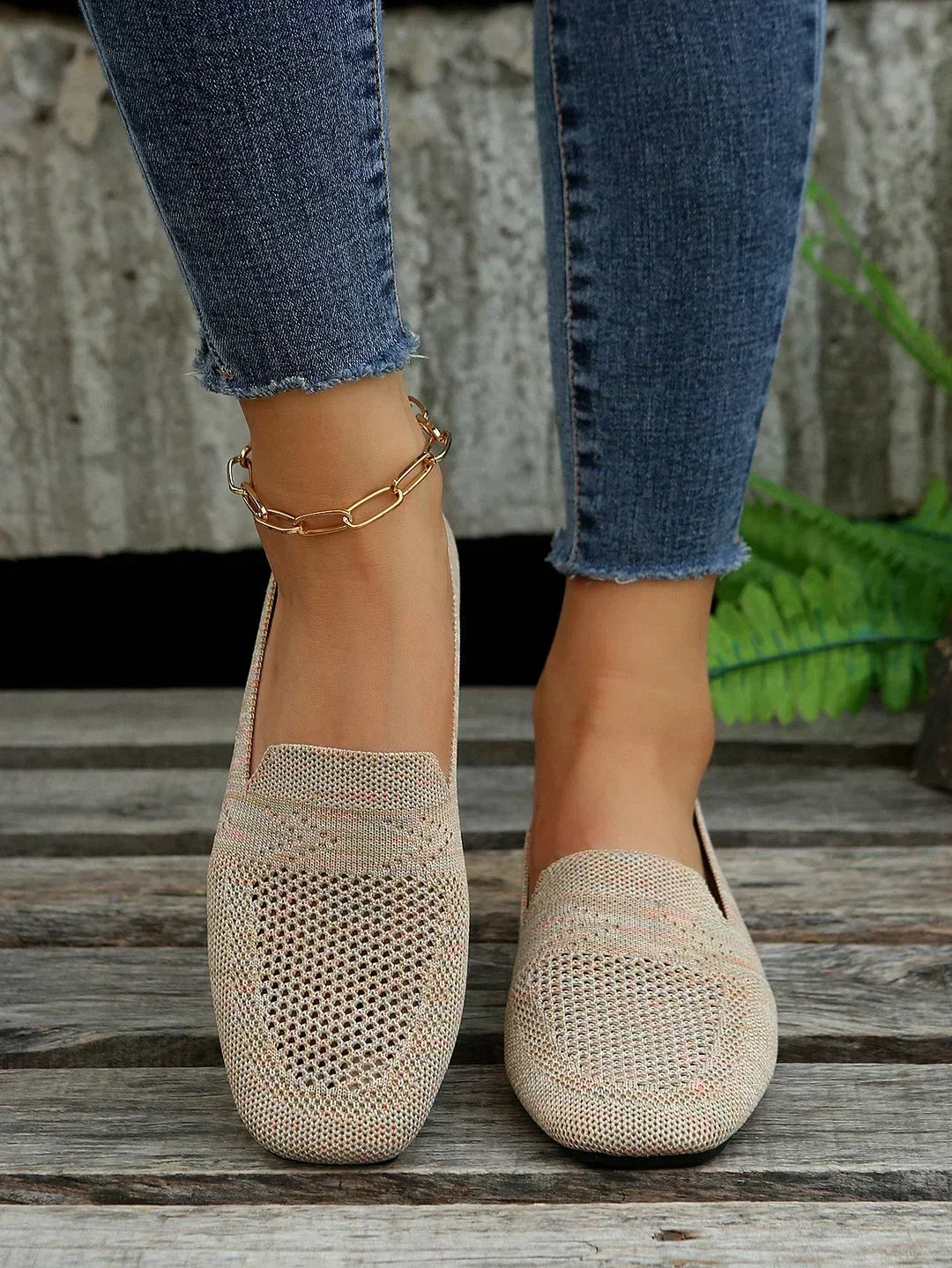 Orthopedic Non-Slip Flats - Isabella
