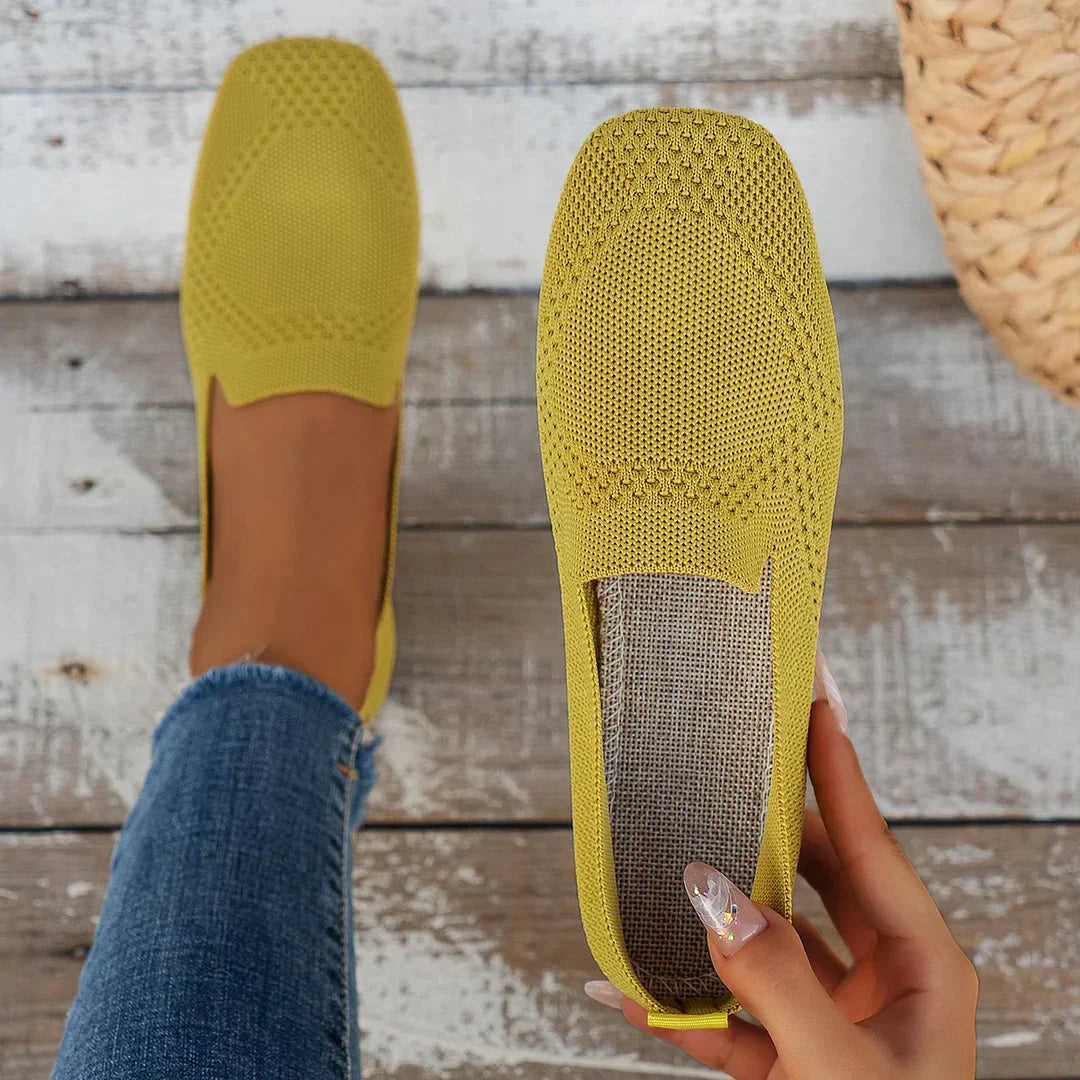 Orthopedic Non-Slip Flats - Isabella