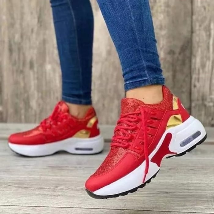 Orthopedic Walking Shoes with Arch Support and Cushioned Sole – Ideal for Spring