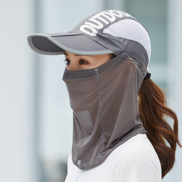 Outdoor Breathable Anti-UV Summer Cap
