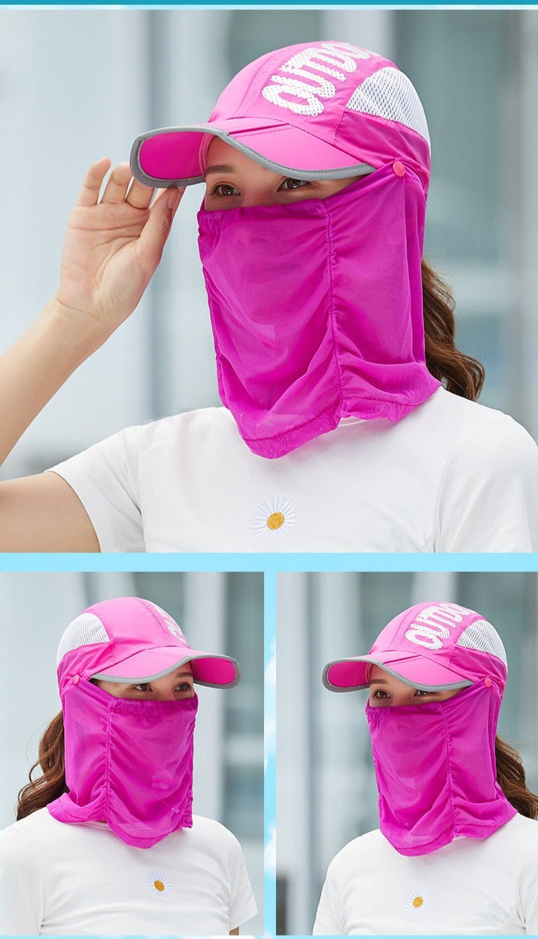 Outdoor Breathable Anti-UV Summer Cap